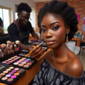 Best makeup classes lessons in Tema Accra Ghana