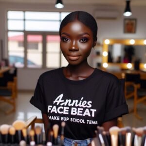 Annie’s Facebeat Best Makeup School in Tema Accra Ghana