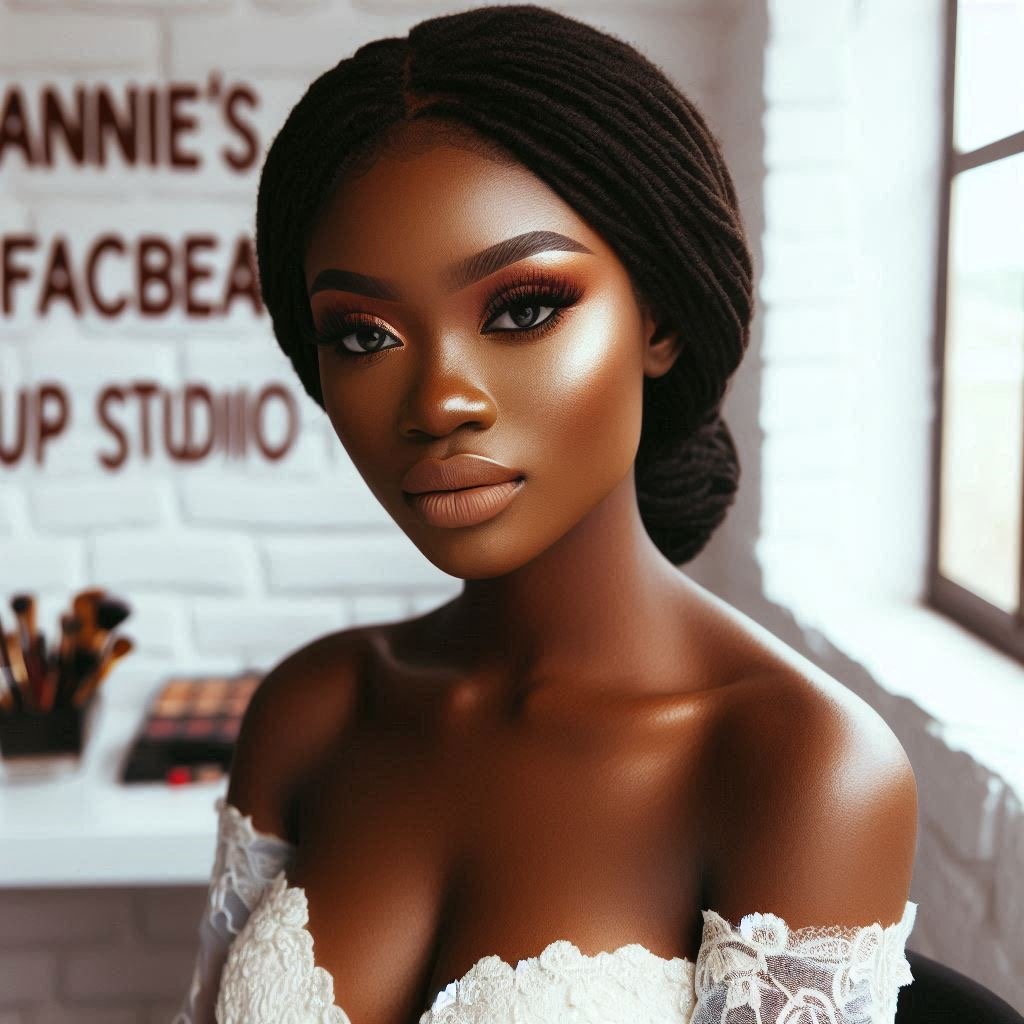 Annie’s Facebeat: The Best Photoshoot Makeup Artist in Accra & Tema